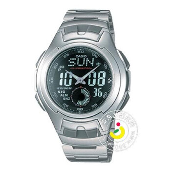 卡西欧(Casio)Combination系列男表AQ-160WD-1B