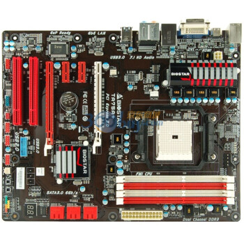 BIOSTAR 映泰 TA75A 台式机主板（AMD A75/Socket FM1）