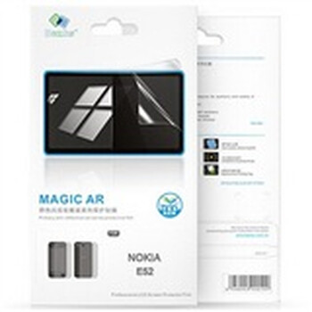 邦克仕（Benks）Magic AR原色抗反射套装系列保护贴膜(诺基亚 Nokia E52 贴膜)