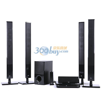 LG HB806TGW 3D蓝光无线环绕 家庭影院 黑色