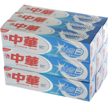 中华健齿白牙膏薄荷味90g（九只装）