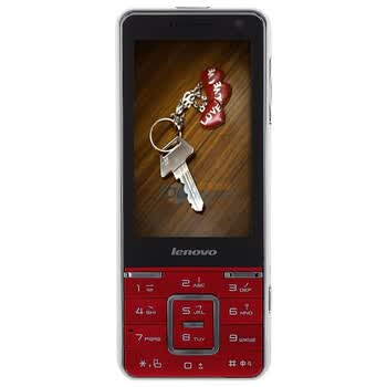 联想 P500 3G手机（俊秀红）WCDMA/GSM 双卡双待