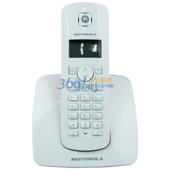 摩托罗拉（MOTOROLA） C401C 2.4GHz数字无绳电话（粉色）