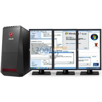 华硕(ASUS) CG8565三联屏(23英寸)台式电脑（I7-2600K/16G/2TB+160G SSD/GTX590 3G独显/蓝光/WIN7高级版)