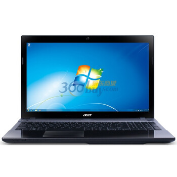 宏碁（acer）V3-571G-32352G50Mai 15.6英寸笔记本电脑 （i3-2350M 2G 500G GT630M 1G独显 Win7) 灰色