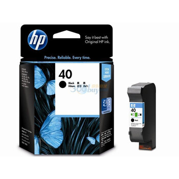 惠普（HP）40号 黑色墨盒（51640AA）（适用HP Designjet 400 600系列 Deskjet 1200c 1200c/ps）