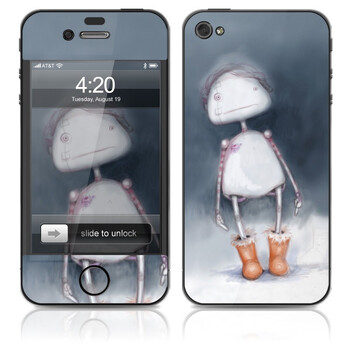ideaSkin iPhone 4 你冷吗？ 手机外壳保护套皮贴膜 ENCJKC191984