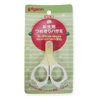 贝亲pigeon 护理用品 新生儿用指甲剪刀/婴儿专用指甲刀10317