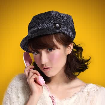 itokyla/享i 秋水伊人系列第二季 日系昕薇风格时尚百搭女士时装帽