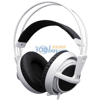 赛睿（SteelSeries）西伯利亚v2 USB 耳机 白色