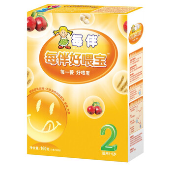 每伴优+幼儿好喂宝 适用1-6岁宝宝 2段盒装