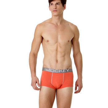 Jockey居可衣 2012春夏新品 男式超细莫代尔平角裤 JJ12281323 210橘色 XL