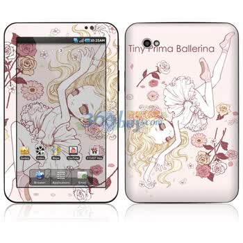 ideaSkin 三星 GALAXY Tab / P1000 / P1010 皮肤 跳舞蹈的女孩 外壳保护套皮贴膜 DBGC021870