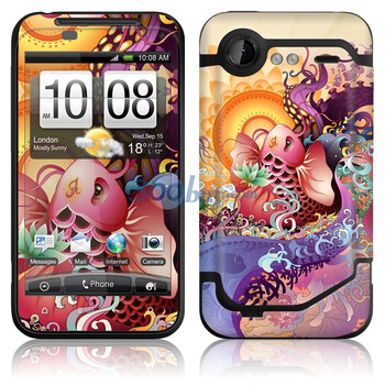 ideaSkin HTC Incredible S / G11 / 惊艳 / S710e 皮肤 鱼跃鸢飞 外壳保护套皮贴膜 DAVB311019
