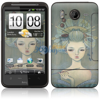 ideaSkin HTC Desire HD/G10/G7HD/A919/大坏蛋 艺伎花魁 手机外壳保护套皮贴膜 ENDASC742086