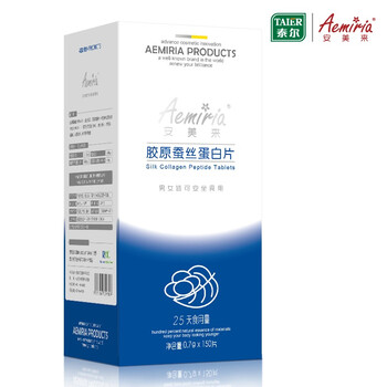 安美来 AEMIRIA 胶原蚕丝蛋白片 0.7g X 150片（25天量）