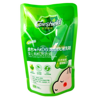 金盾康馨 婴儿有机洗衣液(除螨抑菌)补500ml（无味）清洁用品