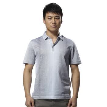 Hodo红豆T恤 2012春夏新款韩版男士时尚休闲波点印花渐变短袖T恤ETS2196 灰色 185/100A（54）