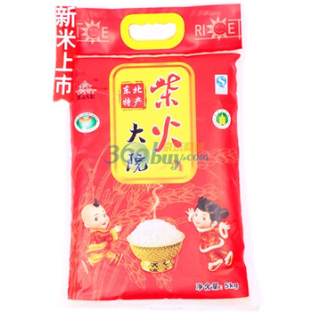 柴火大院原生态五常清洁米5KG