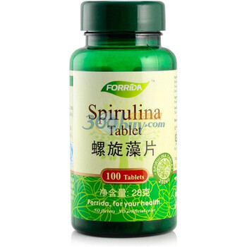 forrida活力达 螺旋藻片 100片