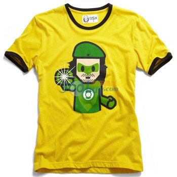 Giordano佐丹奴BSX T恤 男撞色MINI CHE时尚T恤 04091043 黄色 XL