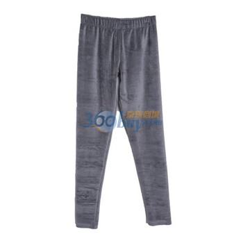 as安都2011冬 新 休闲百搭 天鹅绒打底裤 9145234 灰色 L