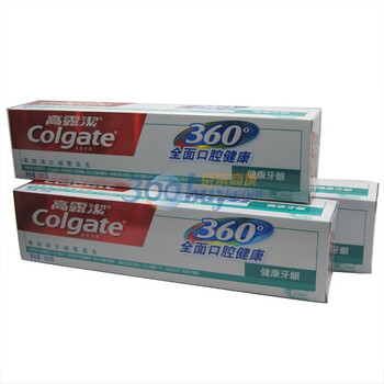 高露洁360度全面口腔健康—健康牙龈牙膏 140g (3支装）