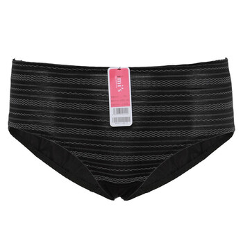 爱慕 imi’s爱美丽蕾丝物语低腰平角内裤IM23C11 黑色 XL