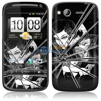 ideaSkin HTC Desire S / G12 / S510e / G7S / 渴望S 银色子弹 外壳保护套皮贴膜 DBBC081932