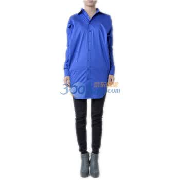 JNBY江南布衣 动感 张力 实用 品质 衬衫 5021254 深蓝色 L