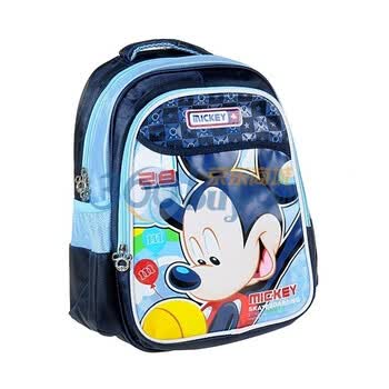 Disney/迪士尼 mickey卡通米奇双肩学生书包 儿童书包SM80222 深蓝色