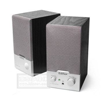 漫步者（Edifier）R18多媒体有源音箱（黑色）立体声系列