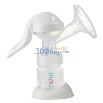 英国品牌新贝手动吸奶器XB-8610带奶瓶口转换器带按摩花瓣