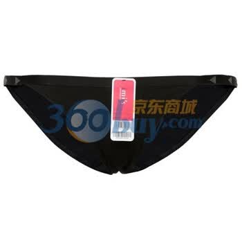爱慕 imi’s爱美丽魅力肩带低腰三角内裤IM22941 黑色 76