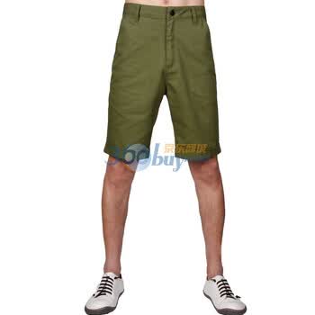 SPORTICA斯波帝卡男装清新简约纯棉休闲短裤男士412626-28 深卡其色 34
