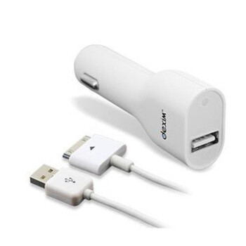 德鑫明 dexim DCA212 iPhone iPad iPod 苹果认证 车充 带数据线