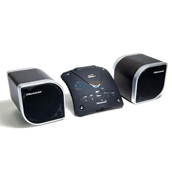 轻骑兵（Hussar）U10多媒体音箱 带USB接口，可接优盘、MP3、读卡器