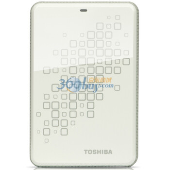 东芝（TOSHIBA） V5 2.5英寸 系列移动硬盘（USB3.0）1TB 闪耀白