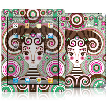 ideaSkin 苹果 iPad 2/新iPad 3/The New iPad 白羊座 外壳贴膜 贴纸 艺术皮肤 保护套 DARB050754