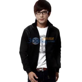 edc of givensi 无肩章款 男加厚保暖抓绒卫衣 黑色 XL