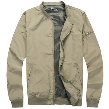 零号男 2012春季新品 简约风度休闲夹克 BAB0058 卡其色 XXL