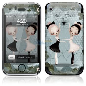 ideaSkin iPhone 3G/3GS 双人芭蕾 外壳保护套皮贴膜 ABRC612063