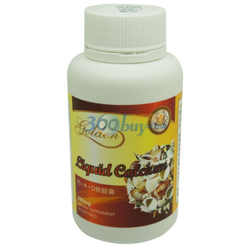 金健阿拉斯佳 钙+A+D软胶囊235mg*60粒/瓶