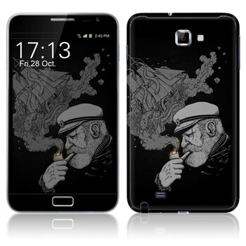 ideaSkin 三星 i9220(GALAXY Note) 皮肤 老船长的回忆 外壳保护套皮贴膜 BAHC081922