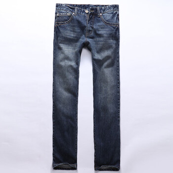 七匹狼SWJEANS休闲牛仔裤171160403103 蓝色 33