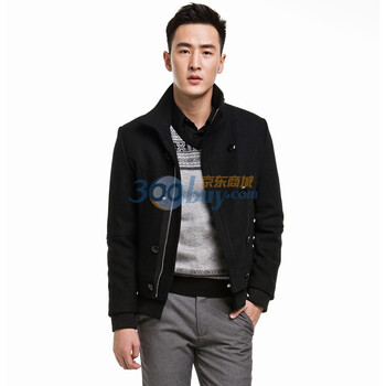 PEACEBIRD太平鸟茄克80511495802 黑色 XXXL