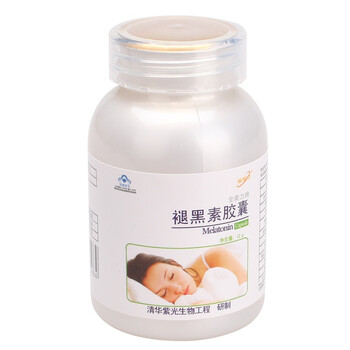 清华紫光 金动力褪黑素胶囊 200mg×60粒 改善睡眠