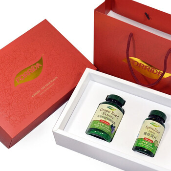 forrida活力达葡萄籽120粒+螺旋藻100粒礼盒装