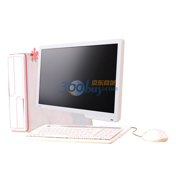 明基(BenQ)Joyhub La Vie E252(E6500/2G/500G/512M独显)嫩粉 19LED白色 显示器