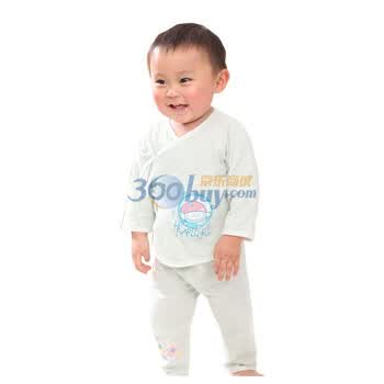 婴之谷 素色合同套 T1257 蓝色 6个月